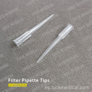 Consejos de micro pipeta de micropipette desechables